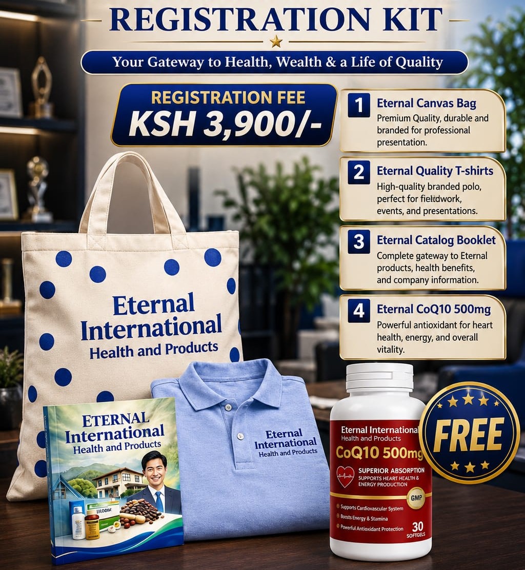 Eternal International Registration Kit - KSH 3,900